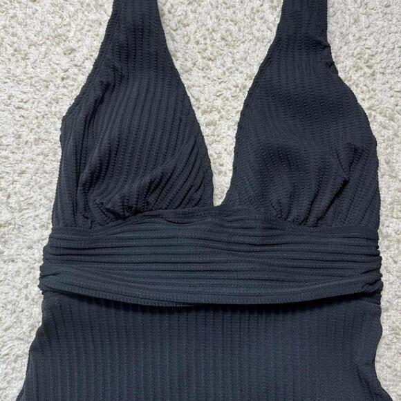 Cupshe Ribbed & Ruched One Piece SMALL NWT - Picture 4 of 5